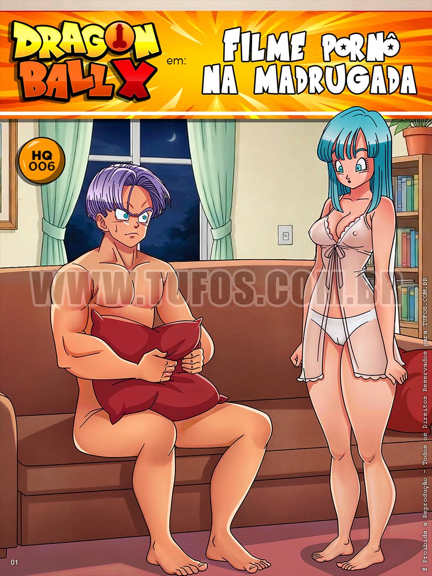 Dragon Ball X - Filme pornô na madrugada - 01